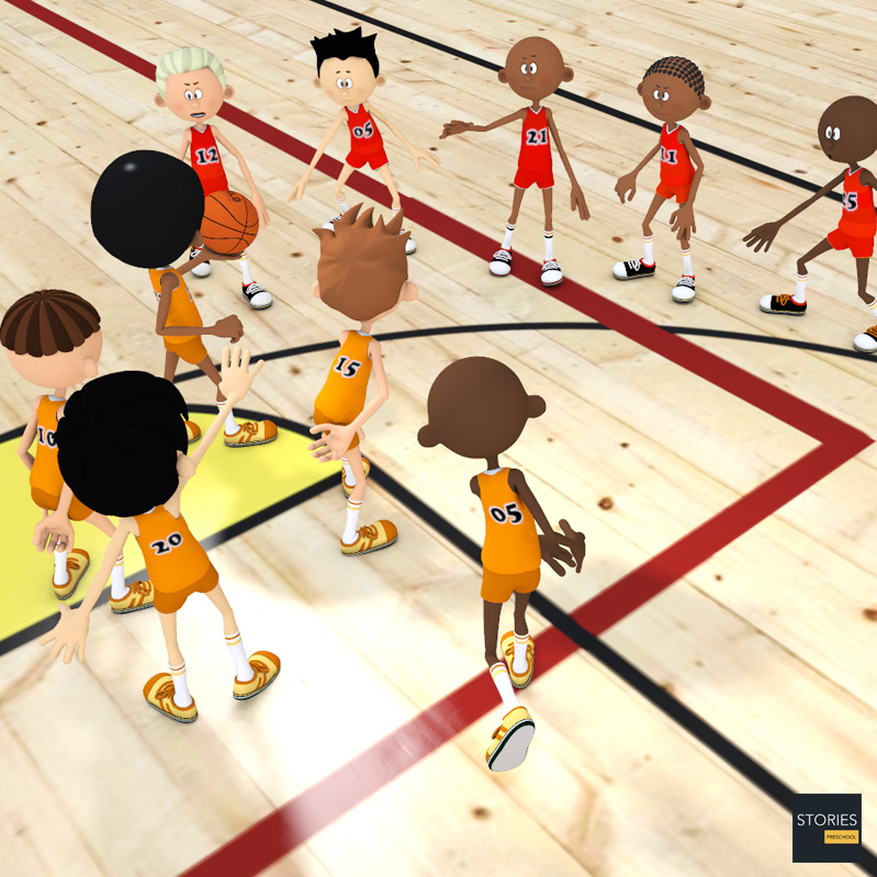 Basketball Game - Stories Preschool