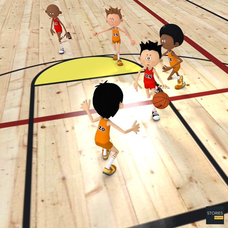 Basketball Key - Stories Preschool