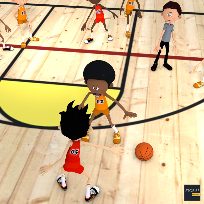 Basketball Technical Foul - Stories Preschool