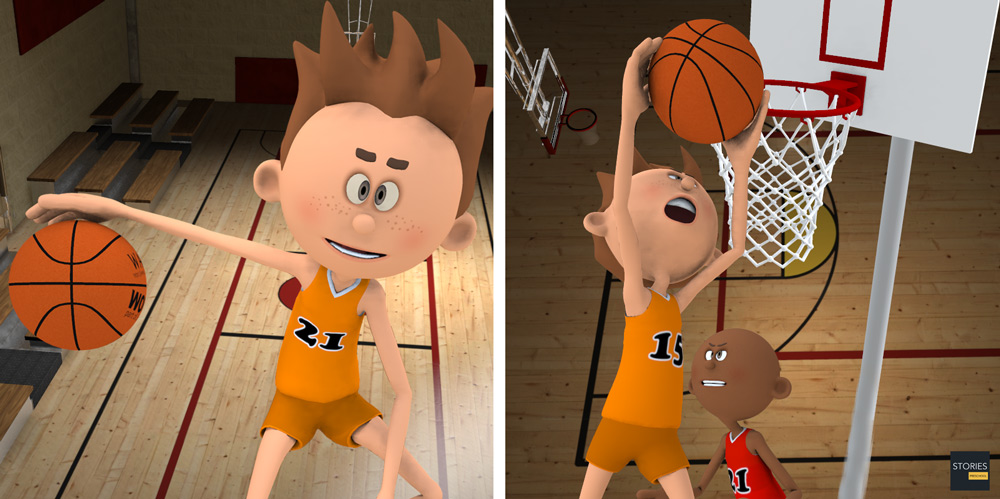 Basketball Shooting Guard - Stories Preschool