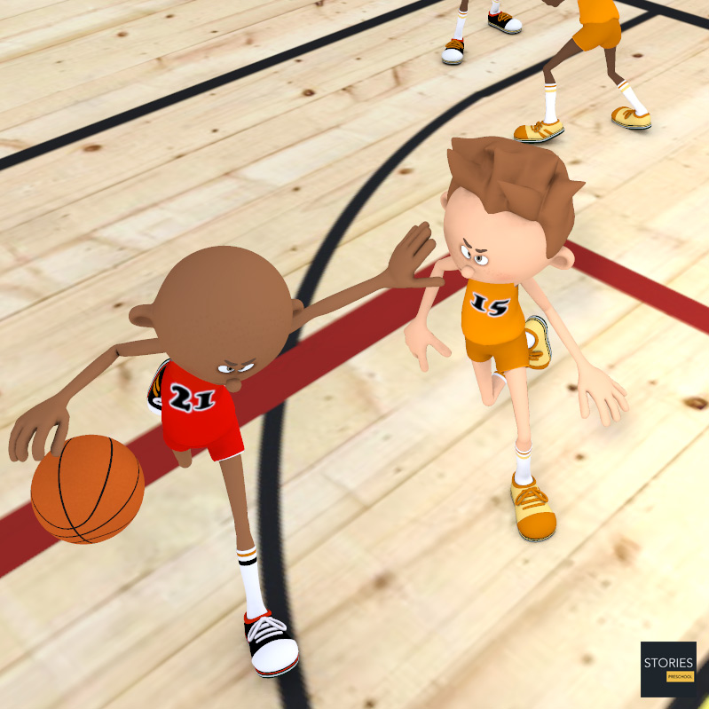 Basketball Foul - Stories Preschool