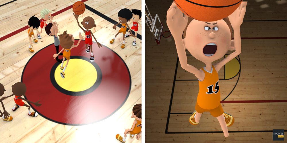 Basketball Game - Stories Preschool