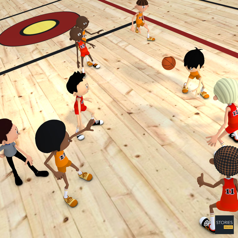 Basketball Game - Stories Preschool