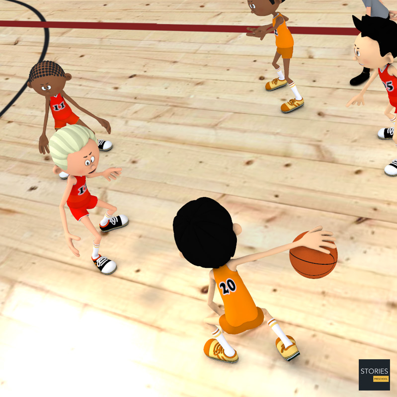 Basketball Game - Stories Preschool