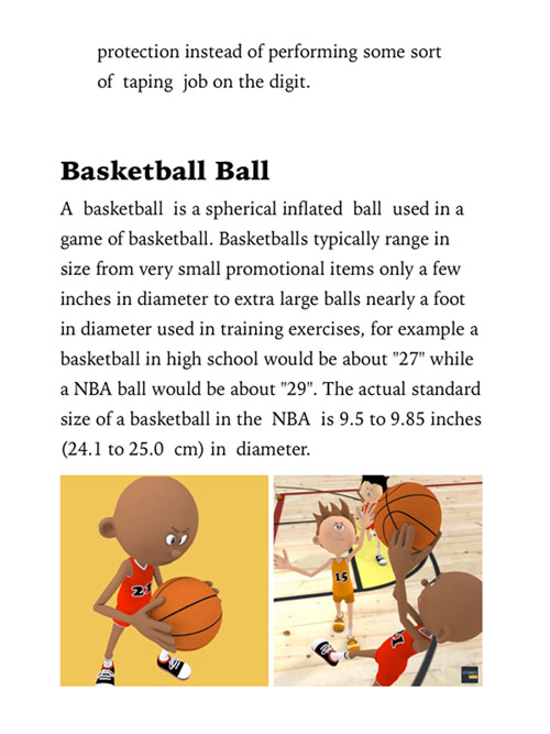 Basketball Rules and Regulations Series 1 - Stories Preschool