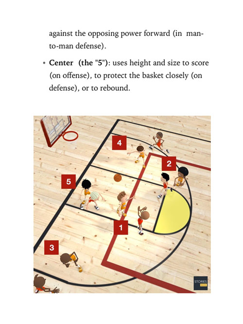 Basketball Playbook Strategies Series 3 - Stories Preschool