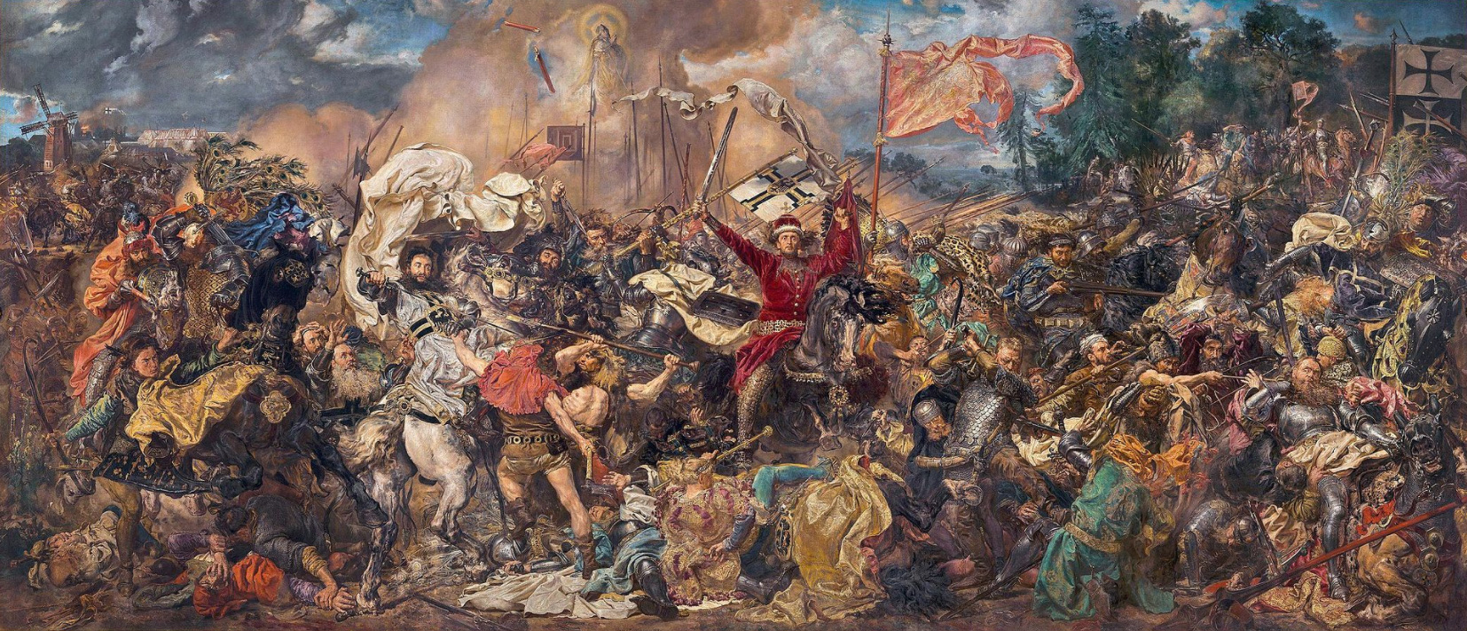 Battle of Grunwald by Jan Matejko (1878)