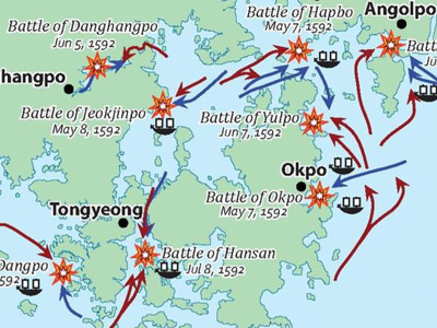 Battle of Myeongnyang (1597) - Stories Preschool