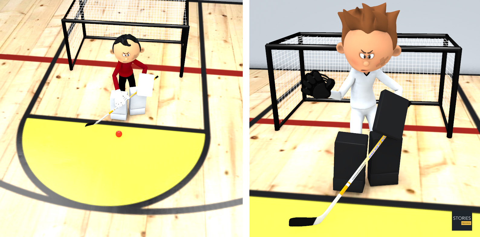 Floor Hockey | Stories Preschool