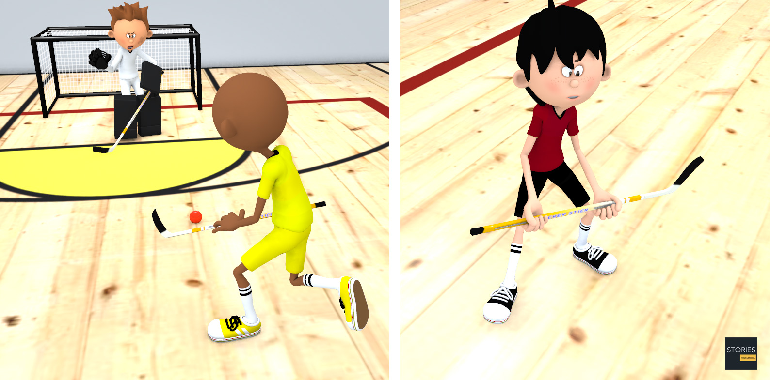 Floor Hockey | Stories Preschool