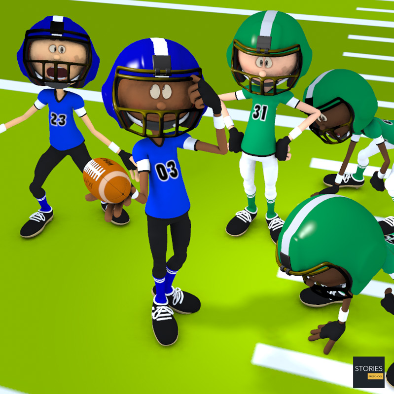 American Football Delay of Game | Stories Preschool