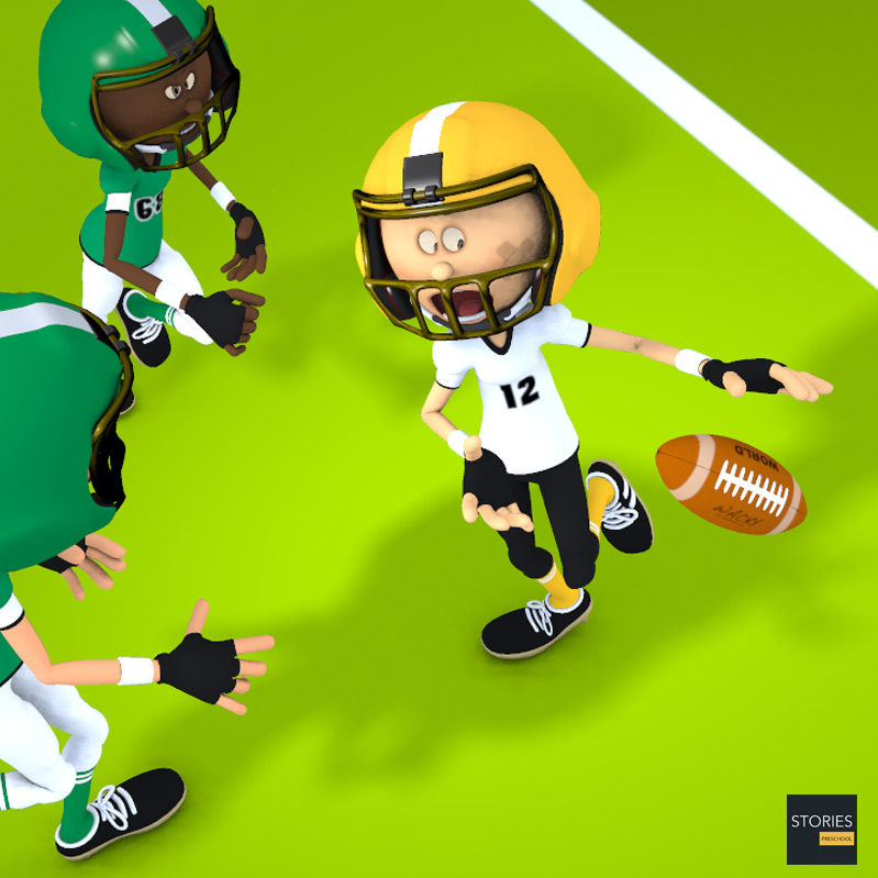 American Football Fumble | Stories Preschool