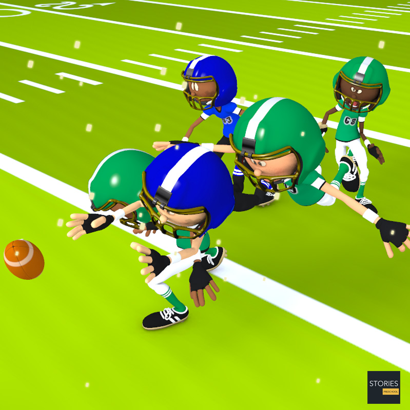 American Football Gameplay | Stories Preschool