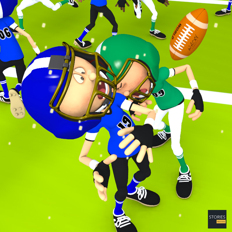 American Football Targeting | Stories Preschool
