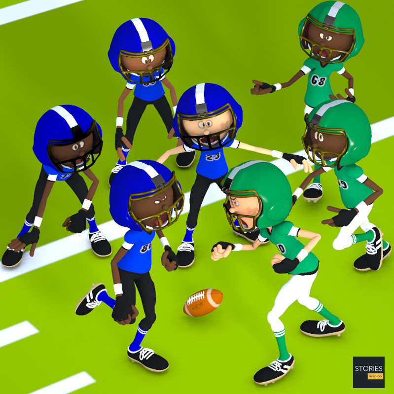 American Football Unsportsmanlike Conduct | Stories Preschool