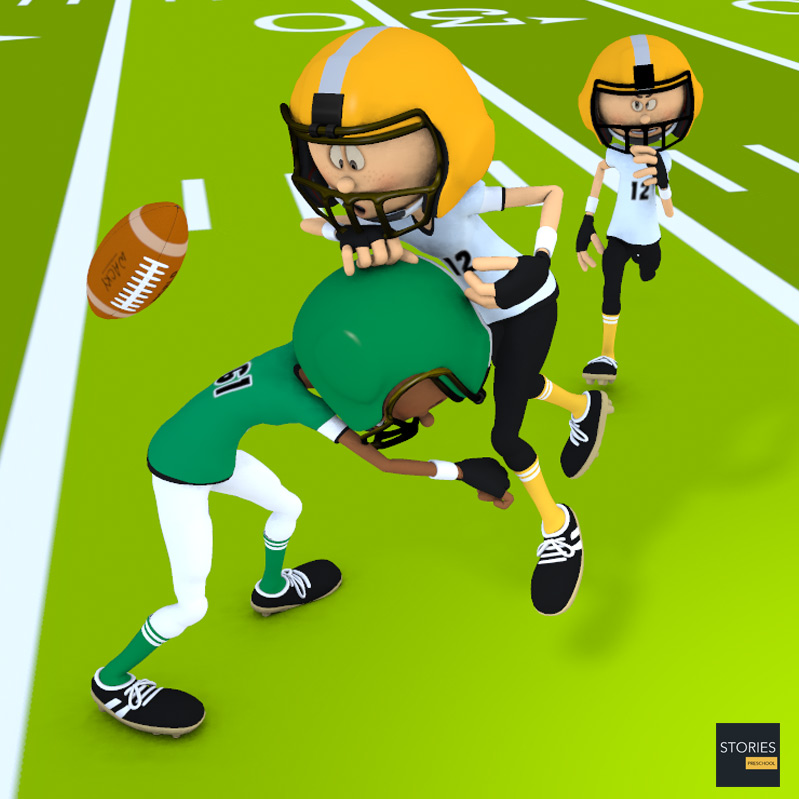 American Football Spearing | Stories Preschool