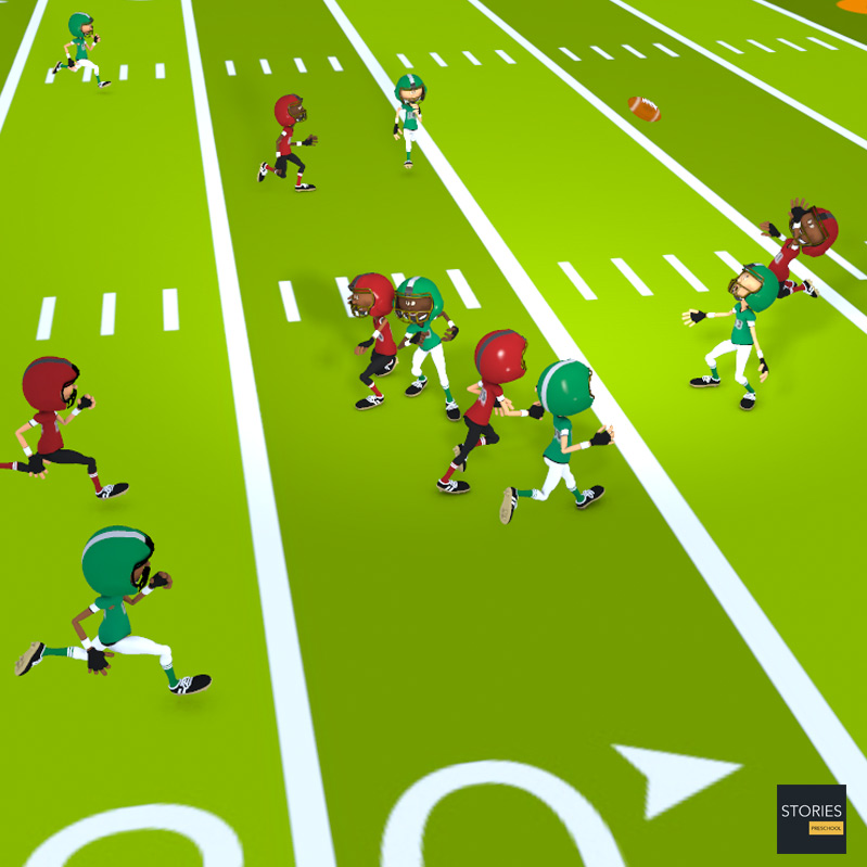 American Football Passing Plays | Stories Preschool