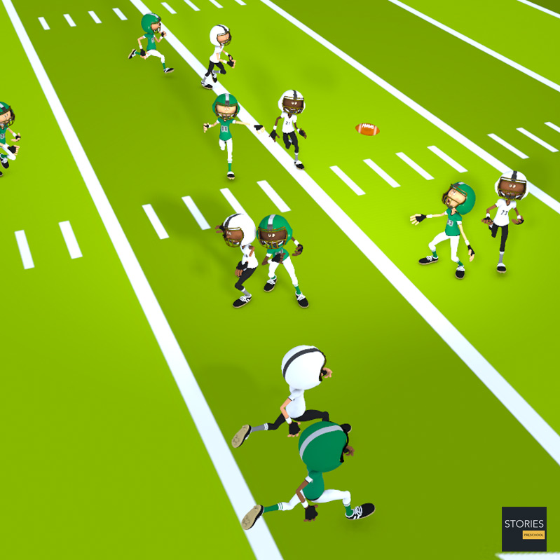 American Football Passing Play | Stories Preschool