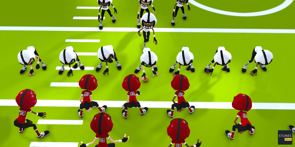 American Football Formations | Stories Preschool