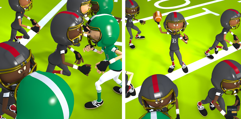 American Football Formations | Stories Preschool