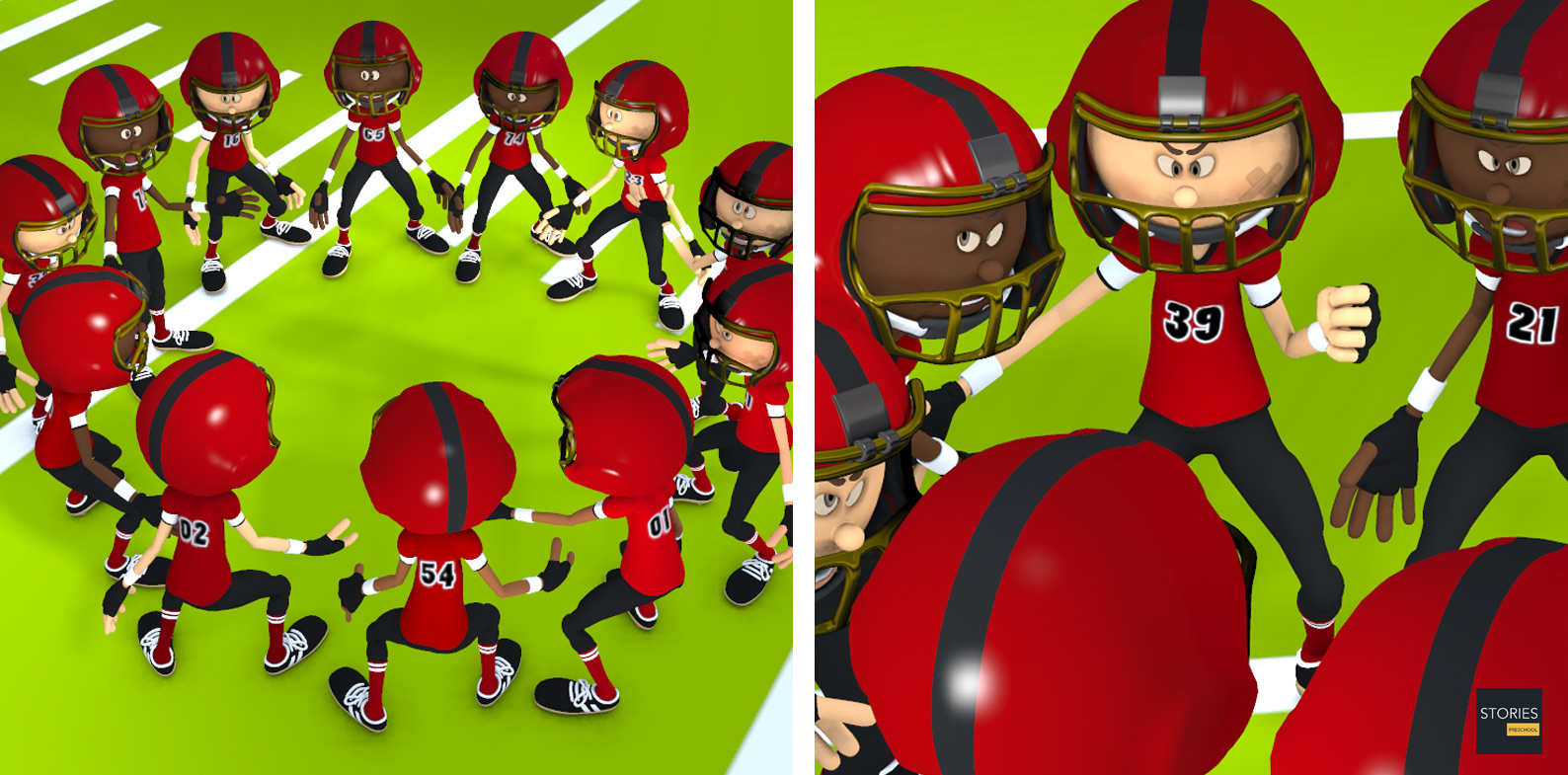 American Football | Stories Preschool