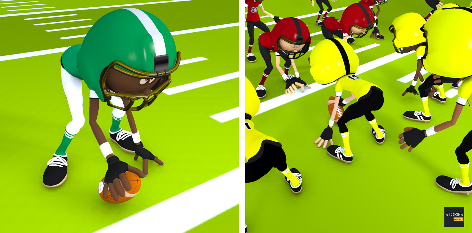 American Football Snap | Stories Preschool