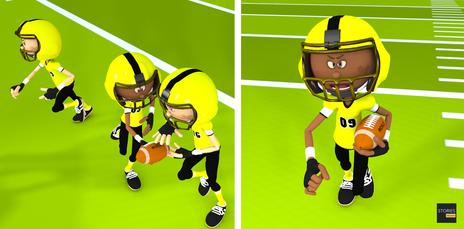 American Football Snap | Stories Preschool