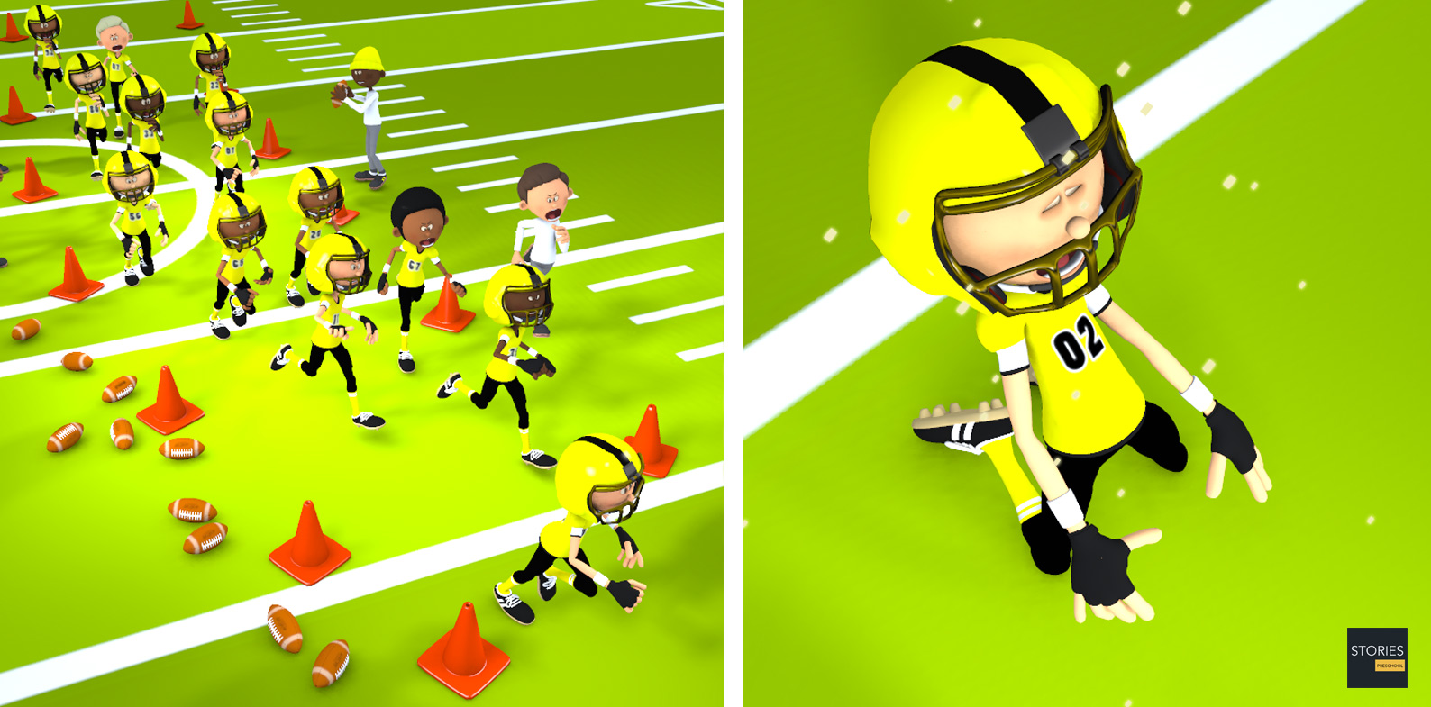 American Football Safety | Stories Preschool
