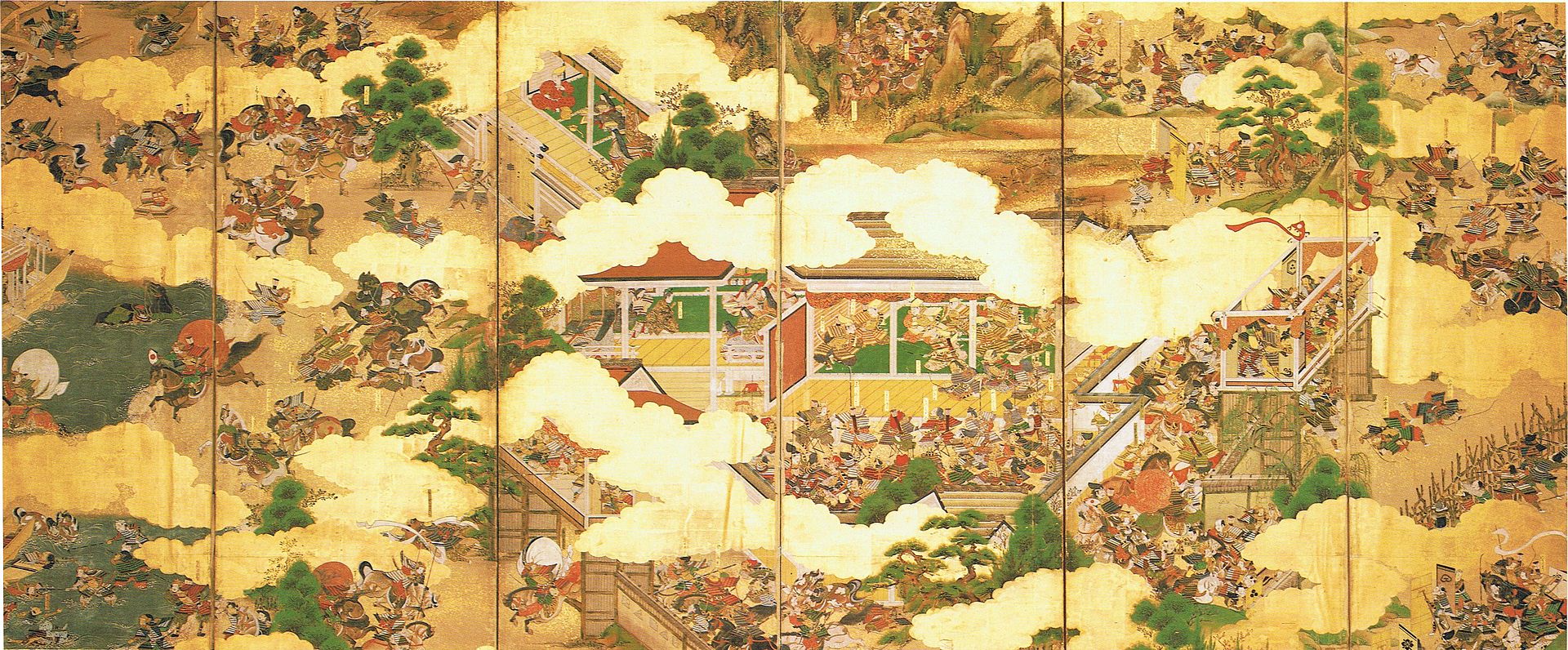 Scene of Genpei War (1180–1185) | Stories Preschool