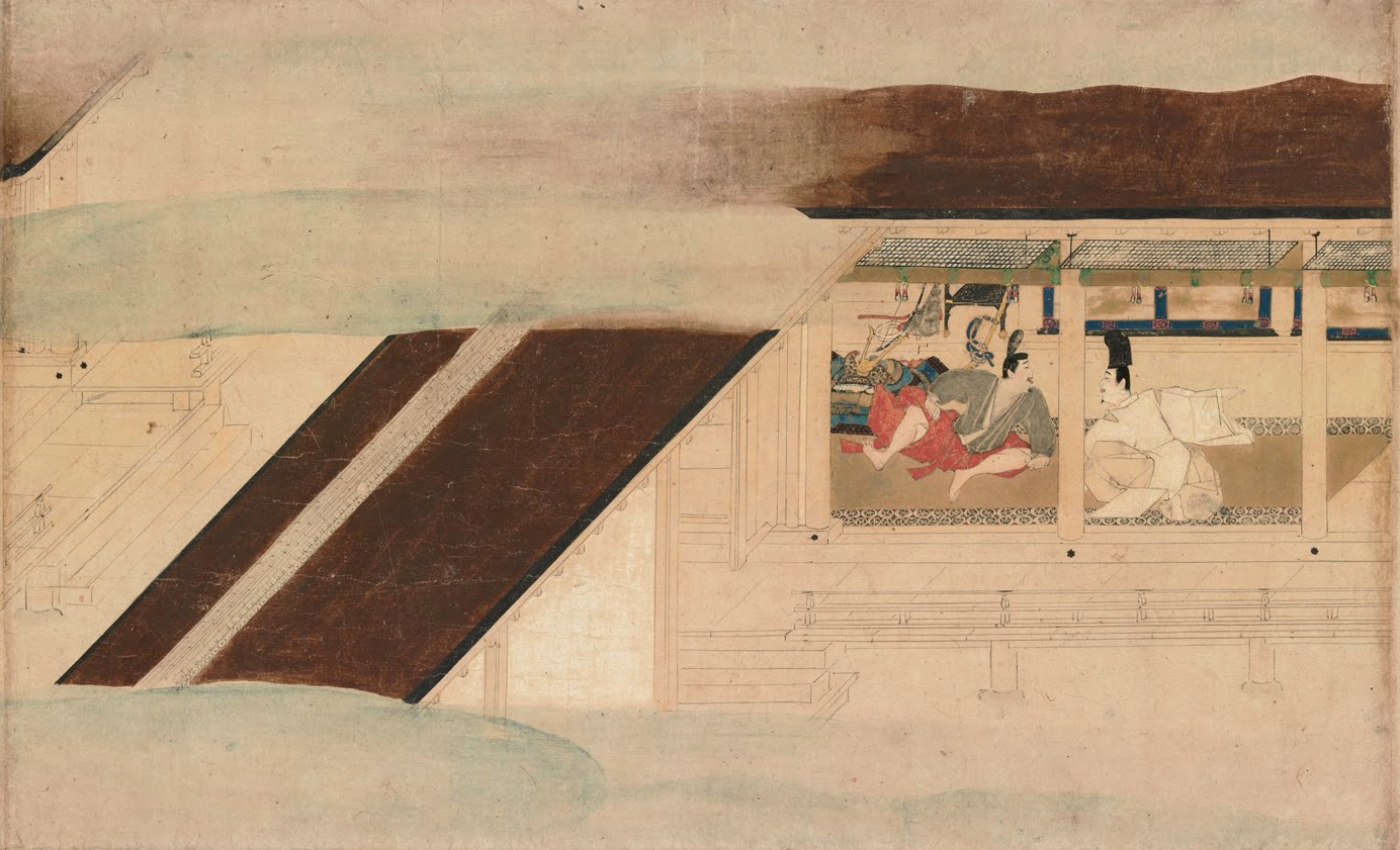 Illustrated Tale of the Heiji Civil War: Scroll of the Imperial Visit to Rokuhara, housed at the Tokyo National Museum, illustrates some events of the Heiji Rebellion