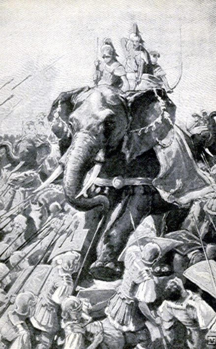 Pyrrhus and his elephants