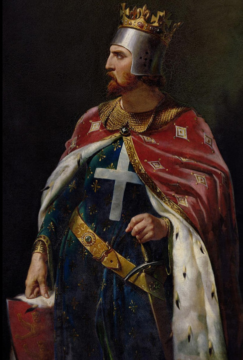 19th century portrait of Richard the Lionheart by Merry-Joseph Blondel