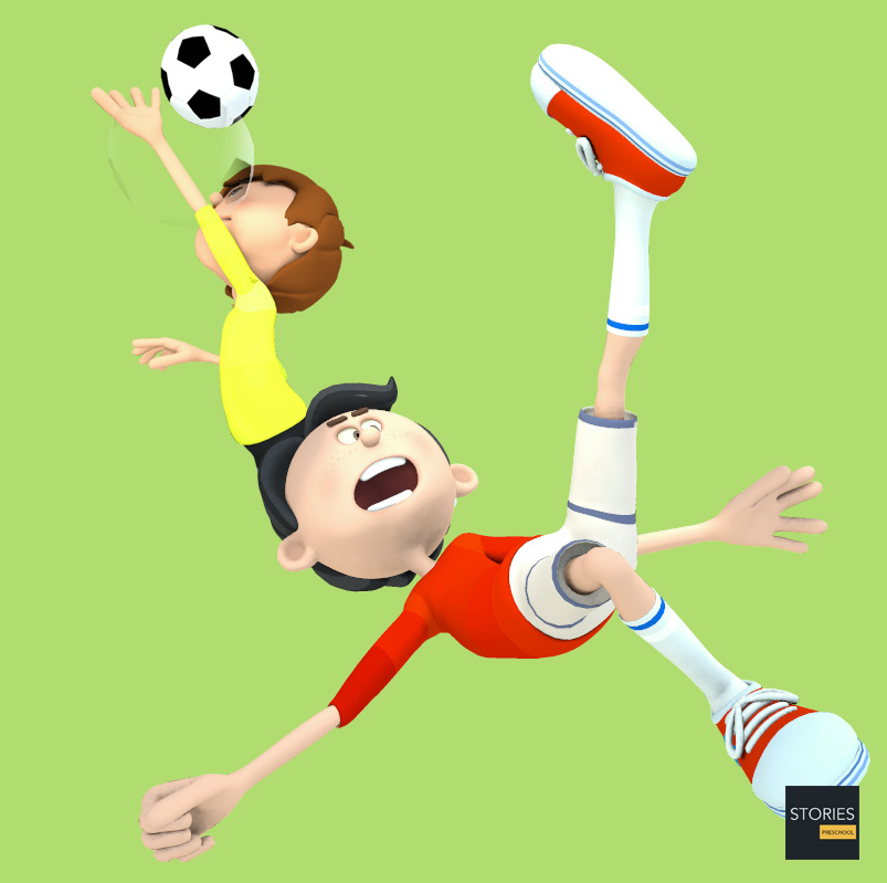 Soccer Bicycle Kick - Stories Preschool