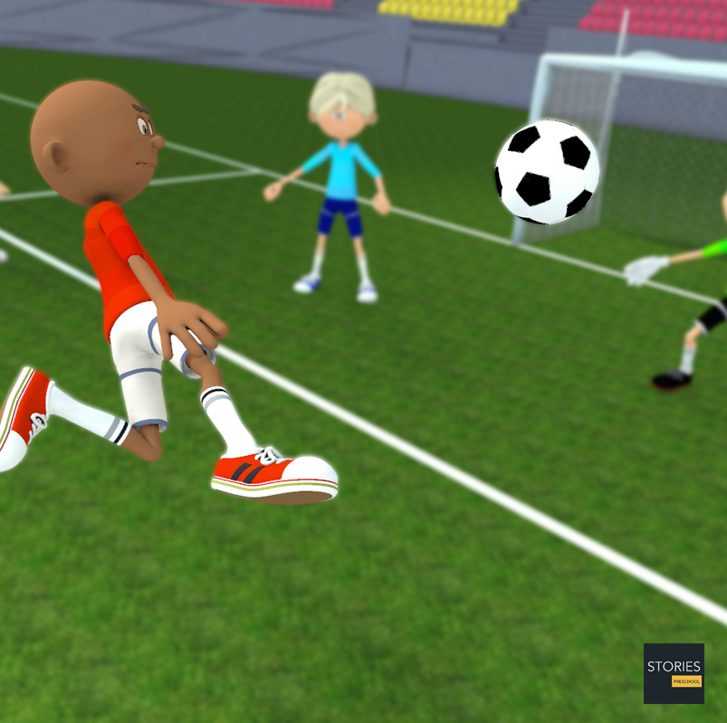 Soccer Volley - Stories Preschool