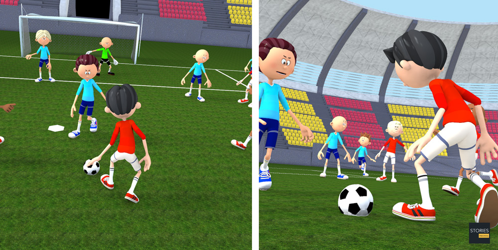 Soccer Flip Flap - Stories Preschool