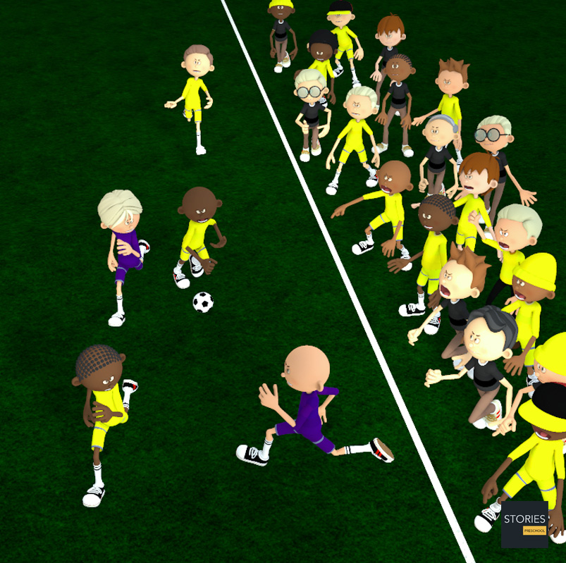 Soccer Players | Stories Preschool
