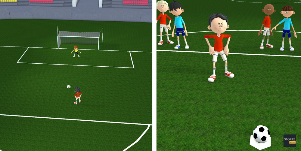 Soccer Penalty Kick - Stories Preschool