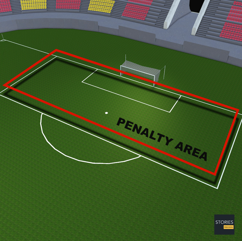 Soccer Penalty Area - Stories Preschool