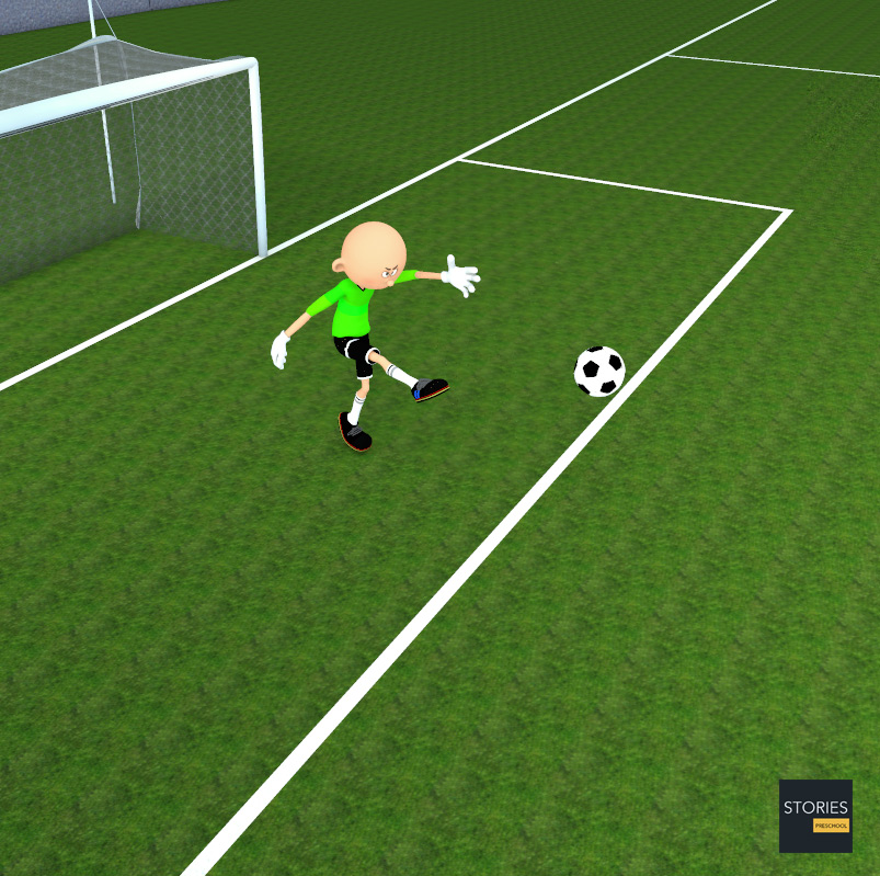 Soccer Goal Kick | Stories Preschool