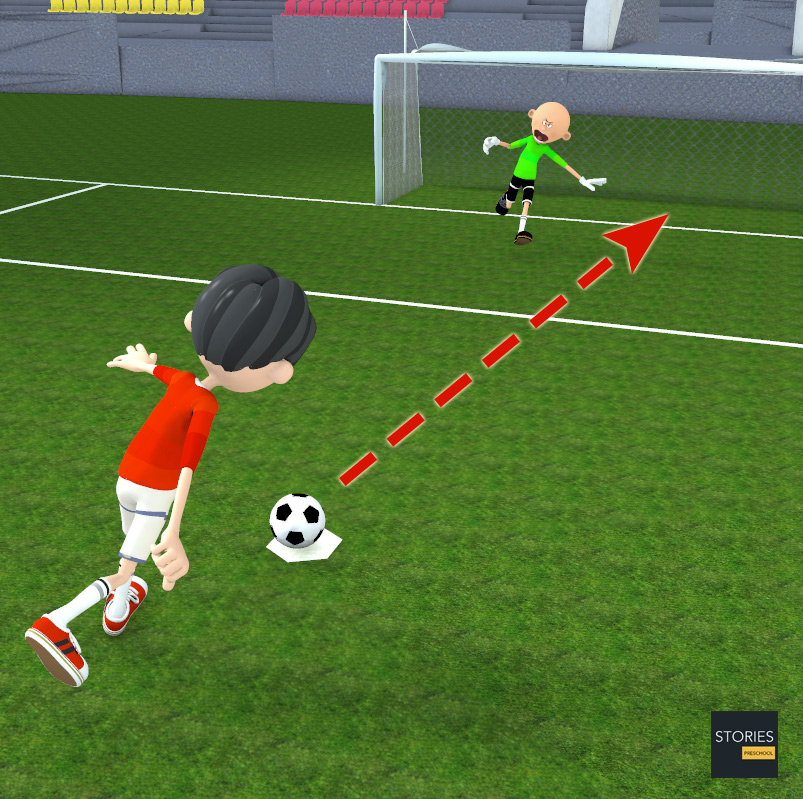 Soccer Penalty Kick - Stories Preschool