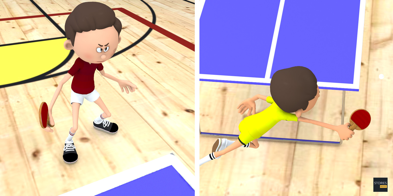 Table Tennis | Stories Preschool