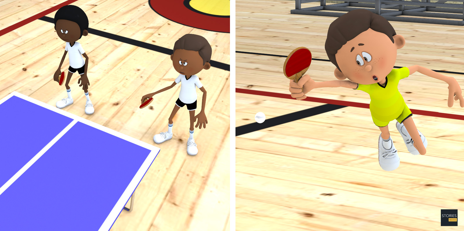 Table Tennis | Stories Preschool