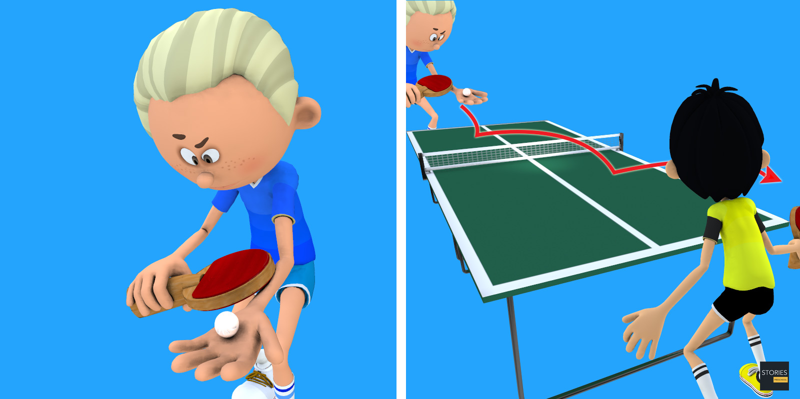 Table Tennis | Stories Preschool