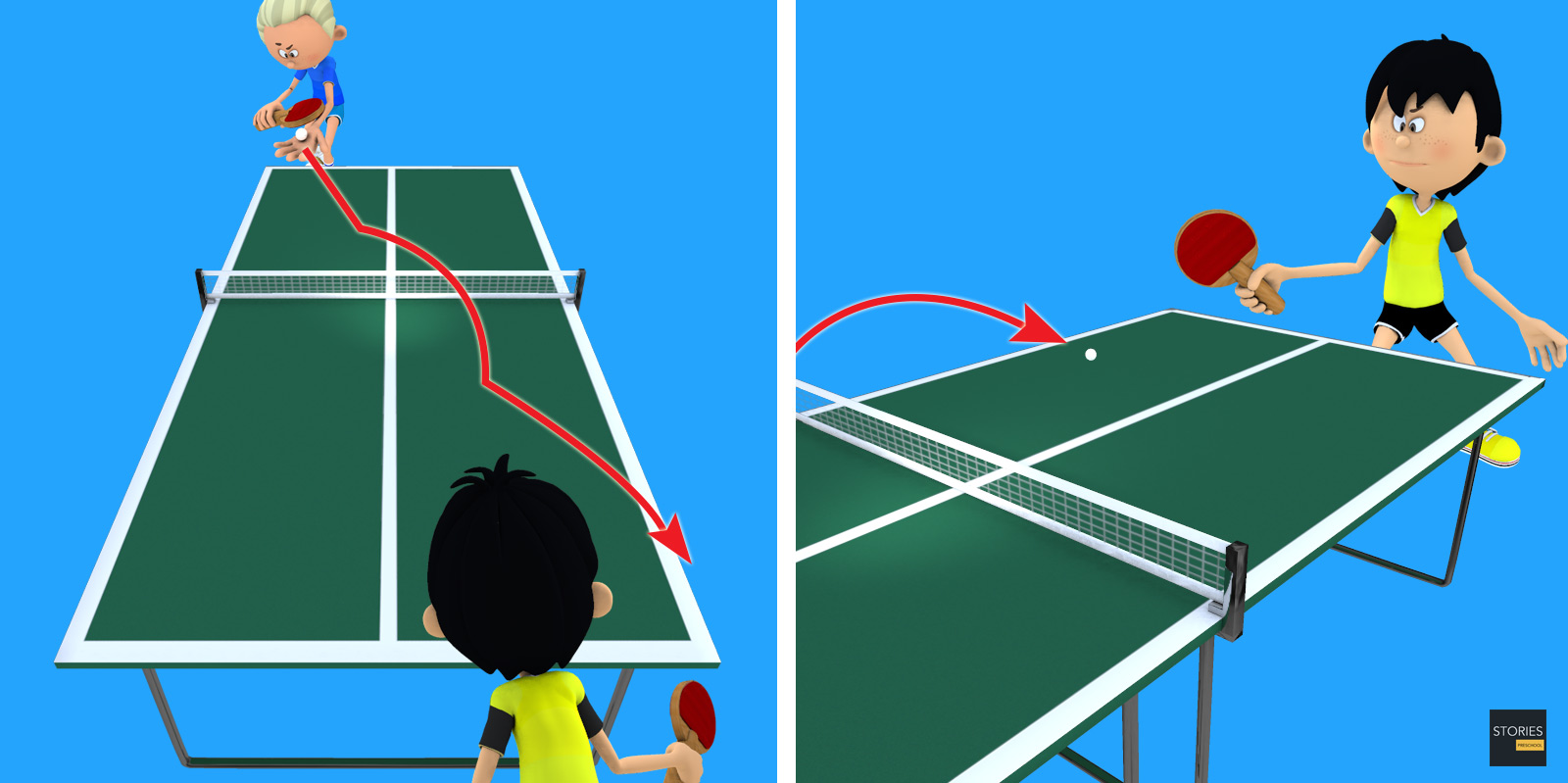 Table Tennis | Stories Preschool