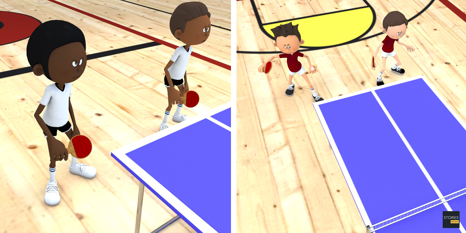 Table Tennis | Stories Preschool