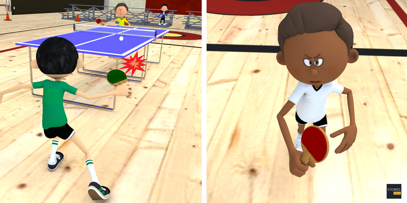 Table Tennis | Stories Preschool