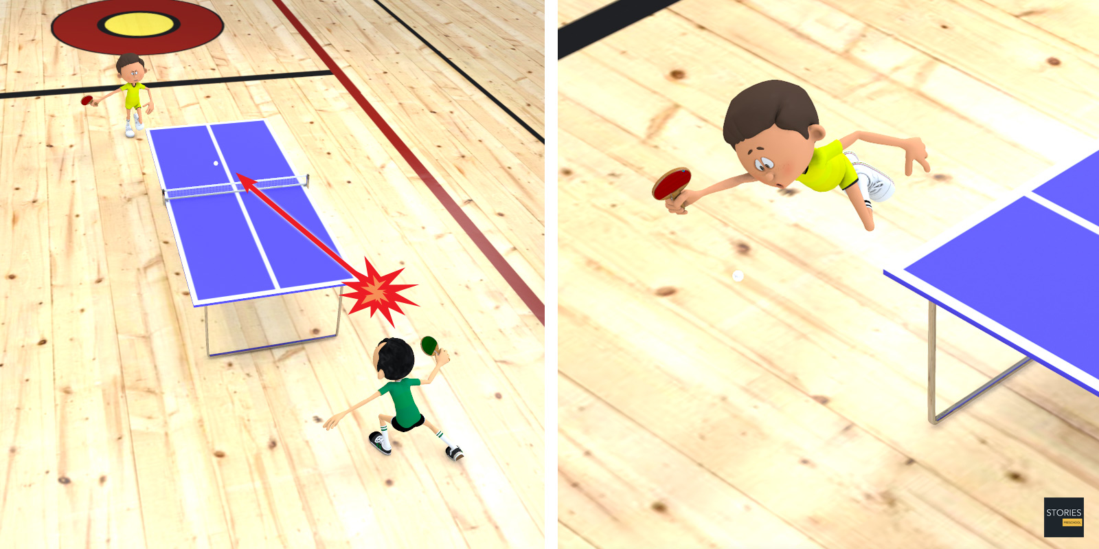 Table Tennis | Stories Preschool