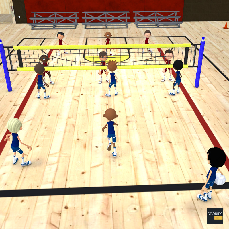 Volleyball | Stories Preschool