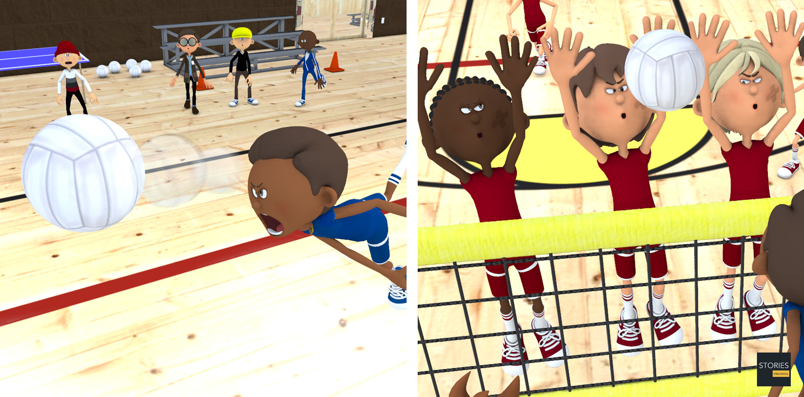 Volleyball | Stories Preschool