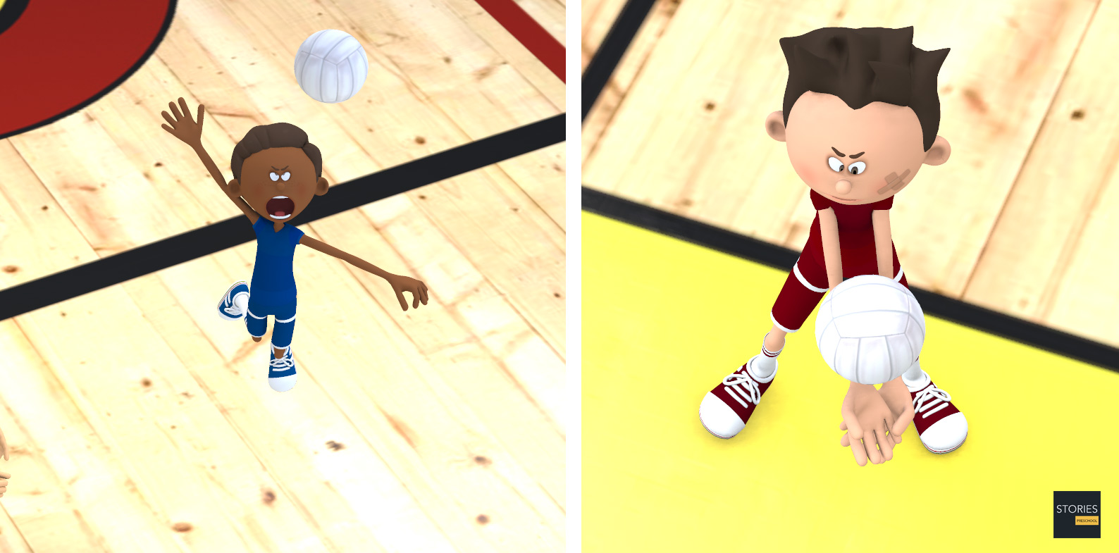 Volleyball | Stories Preschool